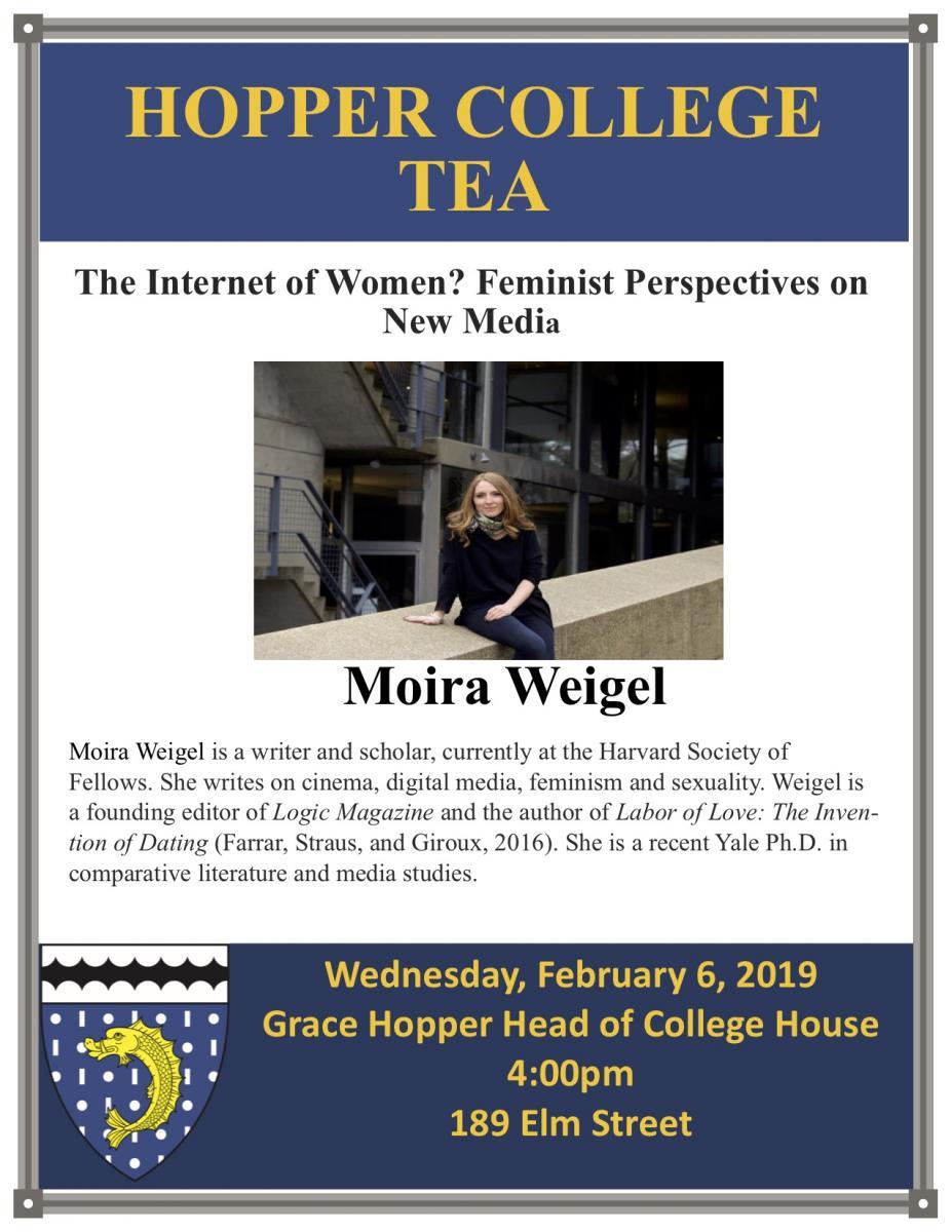 The Internet of Women? Feminist Perspectives on New Media with Moira Weigel