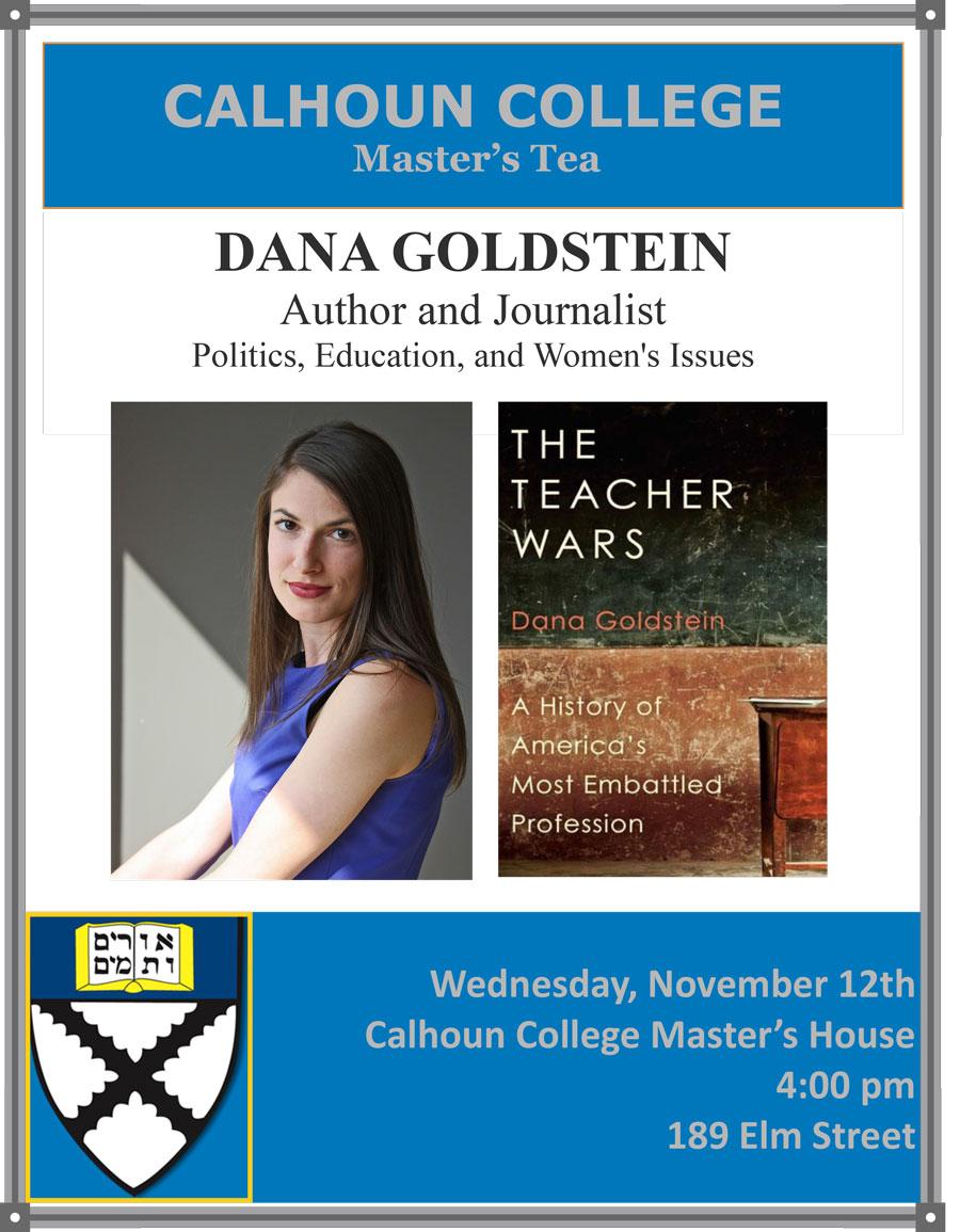 A Conversation with Dana Goldstein
