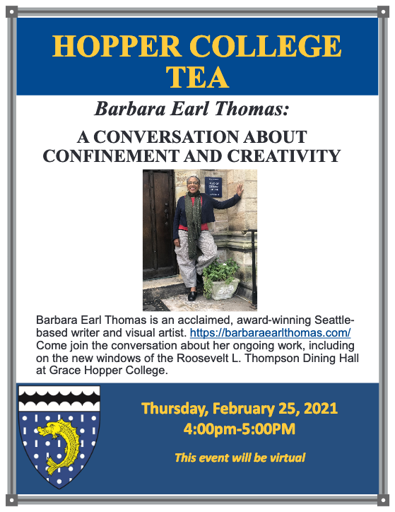 Barbara Earl Thomas: A Conversation About Confinement and Creativity