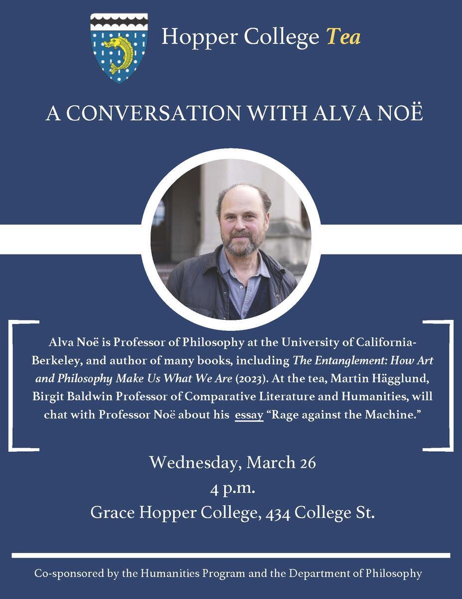 A Conversation with Alva Noë