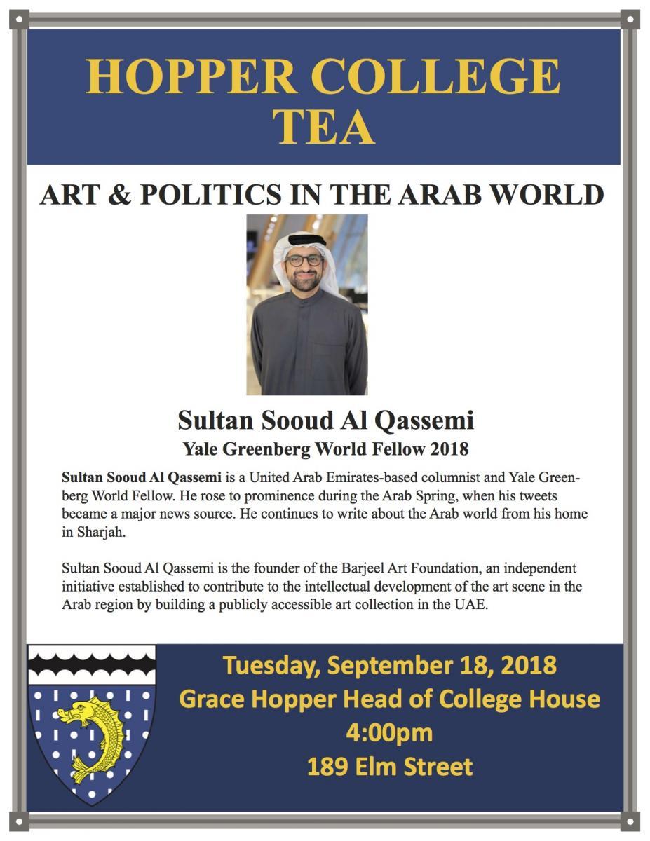 Art and Politics in the Arab World with Sultan Sooud Al Qassemi