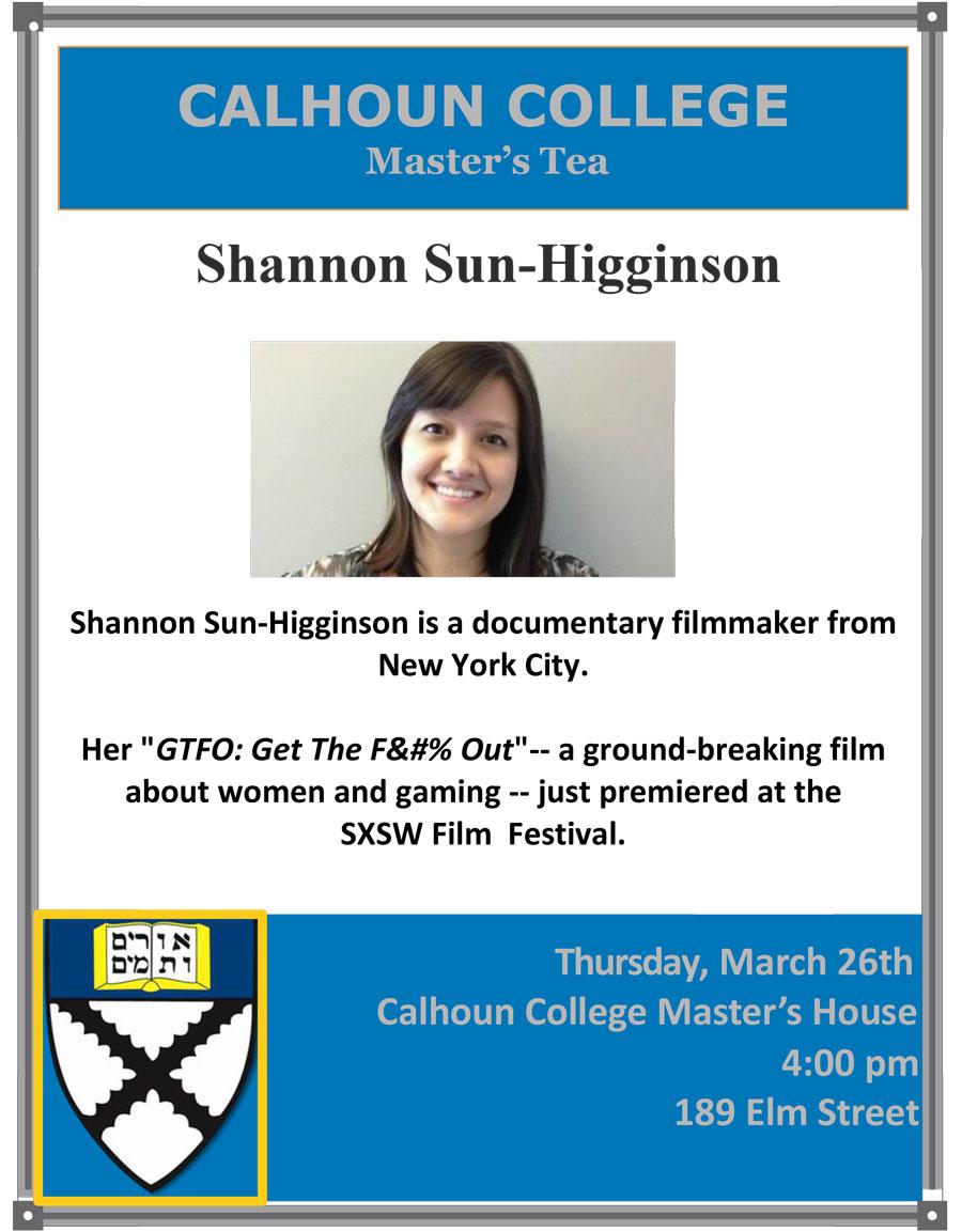 A Conversation with Shannon Sun-Higginson