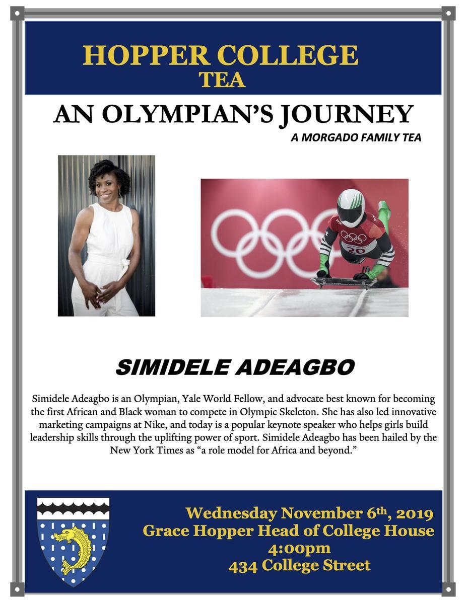 An Olympian's Journey: Simidele Adeagbo