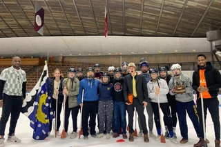 Hopplites at an ice rink